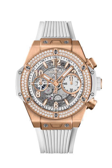 hublot big bang unico king gold white